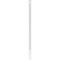 Ekena Millwork Fluted PVC Pilaster w/Decorative Capital & Base, 5"W x 120"H x 2"P PILP05X120FL02-2 - alternate 3